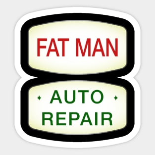 fatman repair Sticker